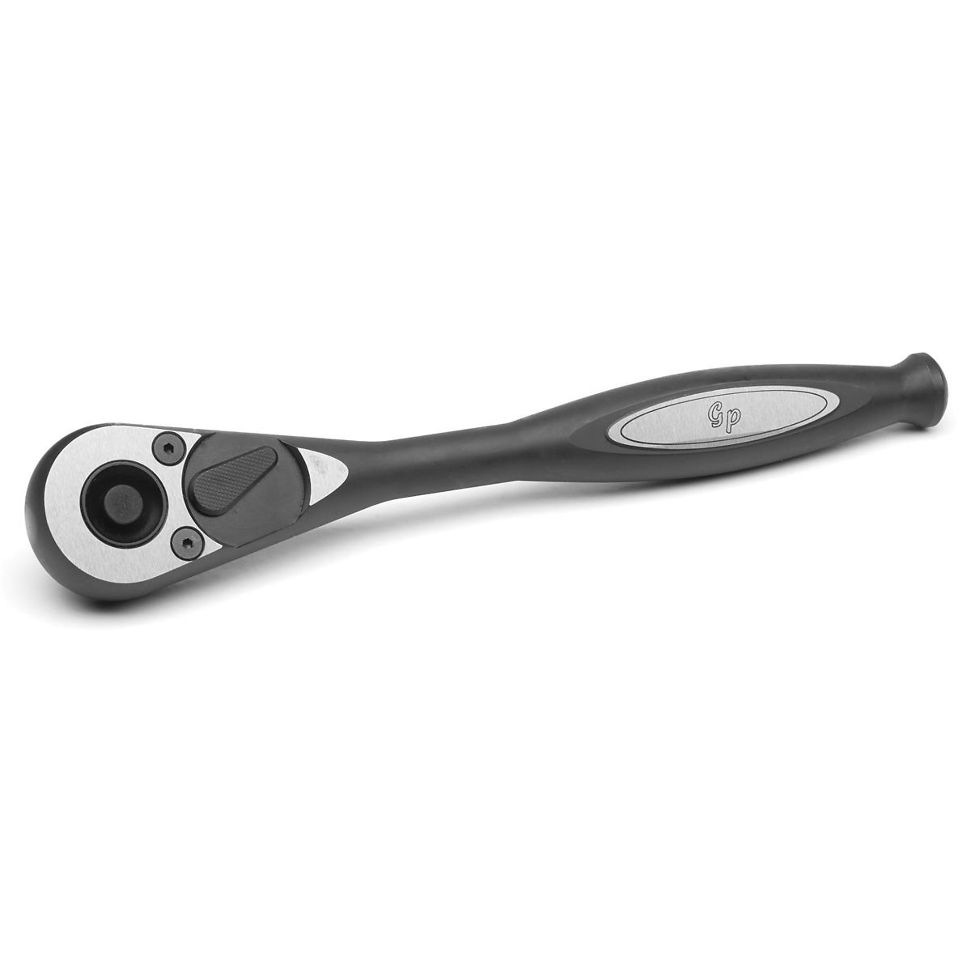 Grey Pneumatic Quick Release Ratchet — 1/2in. Drive, 24-Tooth, Ergonomic Handle, Low Profile, Model# GRE21024BRQ
